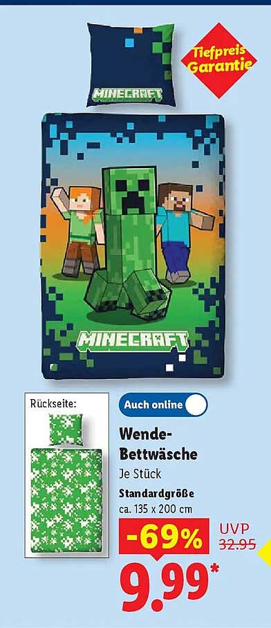Wende-Bettwäsche