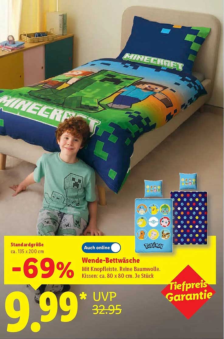 Wende-Bettwäsche