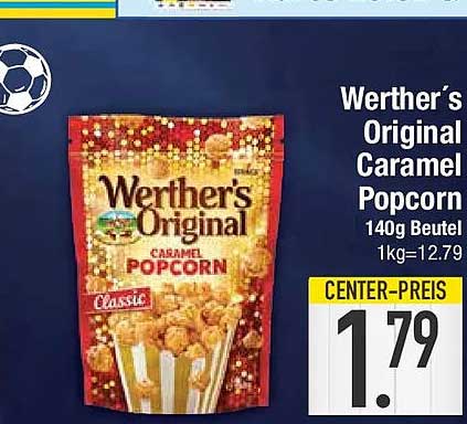 Werther’s Original Caramel Popcorn 140g Beutel