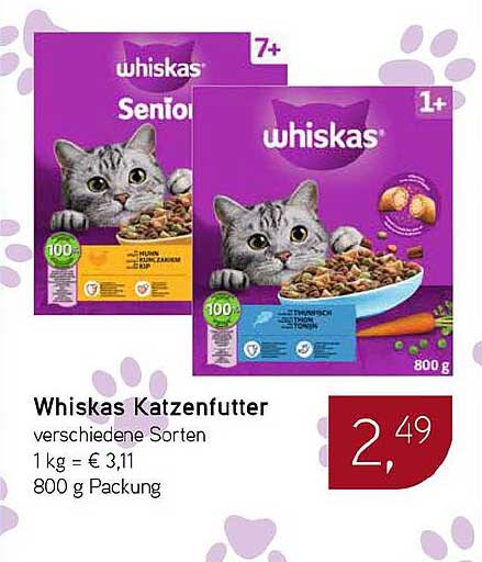 Whiskas Katzenfutter