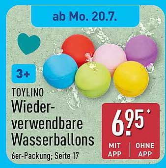 Wiederverwendbare Wasserballons