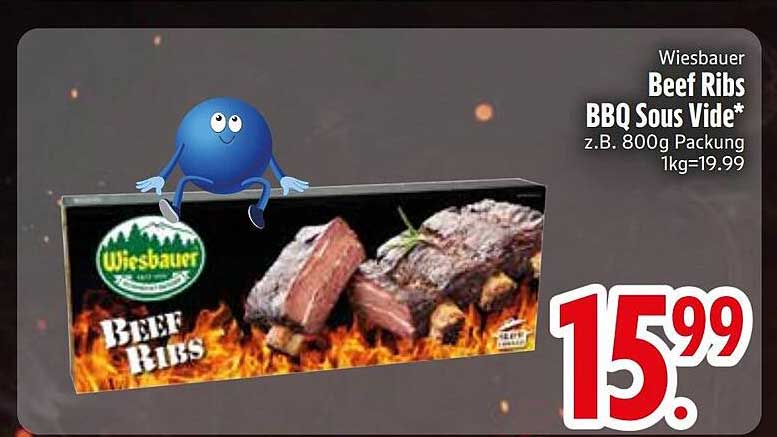 Wiesbauer Beef Ribs BBQ Sous Vide*