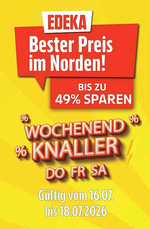 WOCHENEND KNALLER