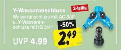 Y-Wasseranschluss
