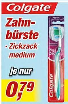 Zahnbürste Zickzack medium