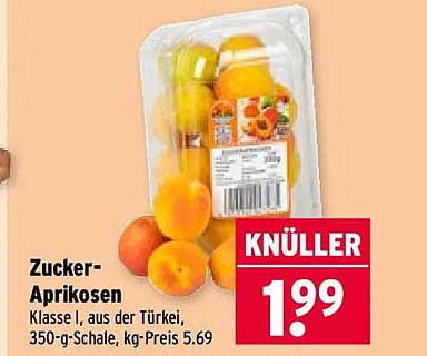 Zucker-Aprikosen