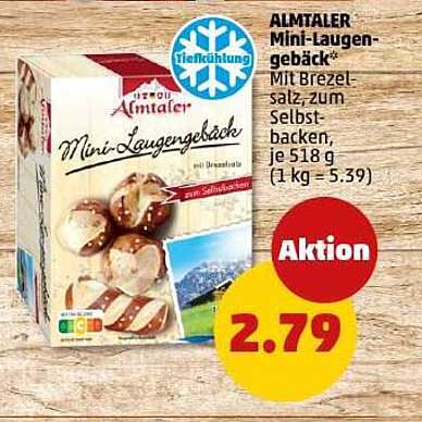 ALMTALER Mini-Laugengebäck mit Brezelsalz 518 g