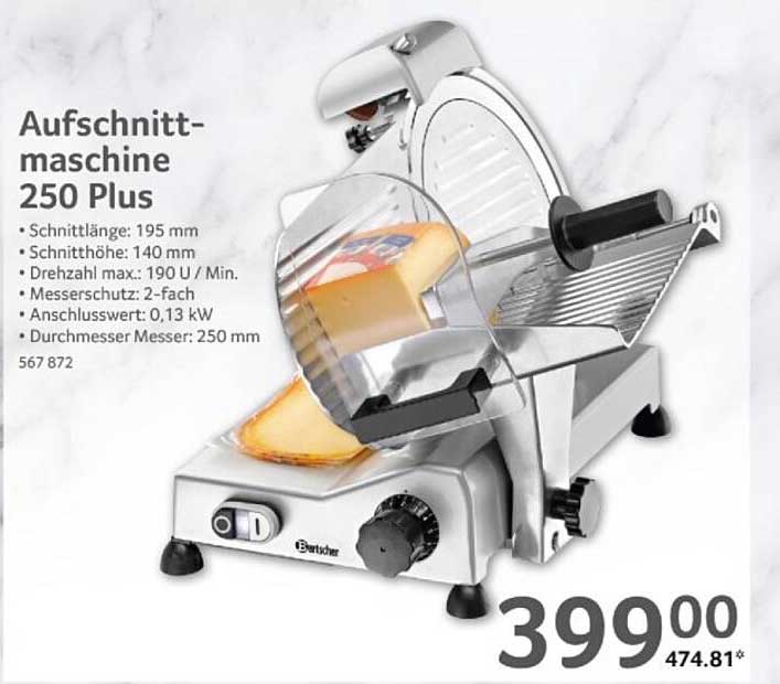 Aufschnittmaschine 250 Plus
