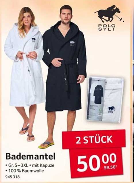 Bademantel Set von Polo Sylt - 2 Stück