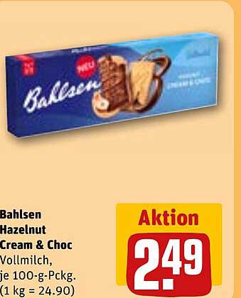Bahlsen Hazelnut Cream & Choc Vollmilch