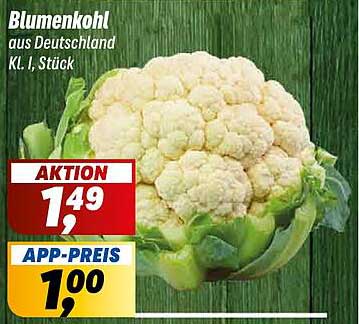 Blumenkohl aus Deutschland Kl. I, Stück