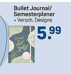 Bullet Journal/Semesterplaner – Verschiedene Designs