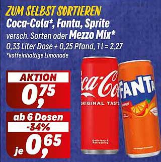 Coca-Cola, Fanta und Sprite – Erfrischung für jeden Anlass