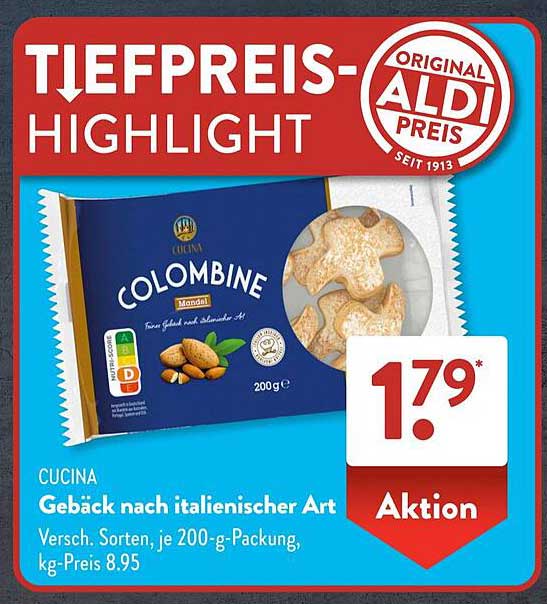 Cucina Gebäck nach italienischer Art