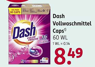 Dash Vollwaschmittel Caps 60 WL