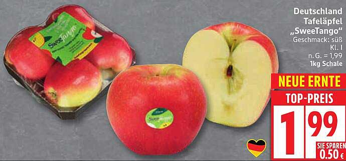 Deutschland Tafeläpfel „SweeTango“