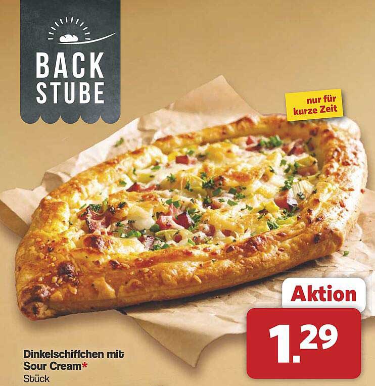 Dinkelschiffchen mit Sour Cream