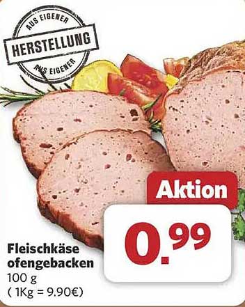 Fleischkäse ofenbacken - Aktionspreis