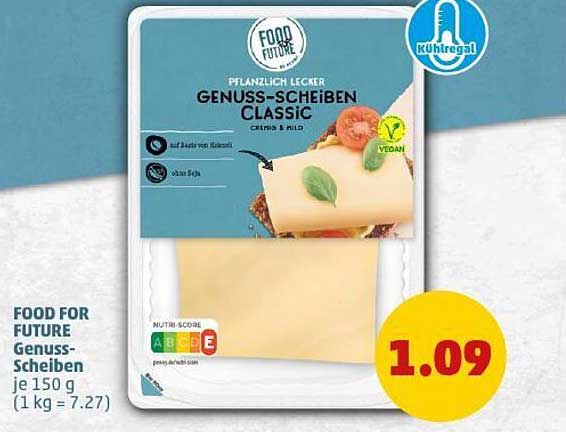 FOOD FOR FUTURE Genuss-Scheiben Classic 150g