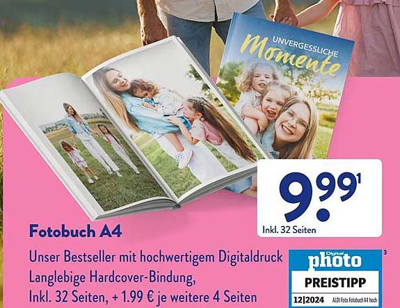 Fotobuch A4 - Unvergessliche Momente