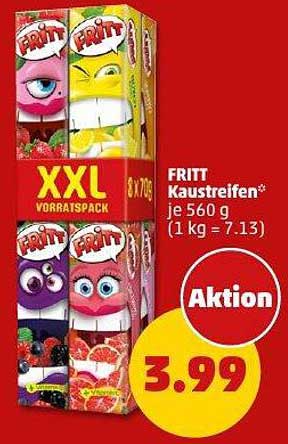 FRITT Kaustreifen XXL Vorratspack 560 g
