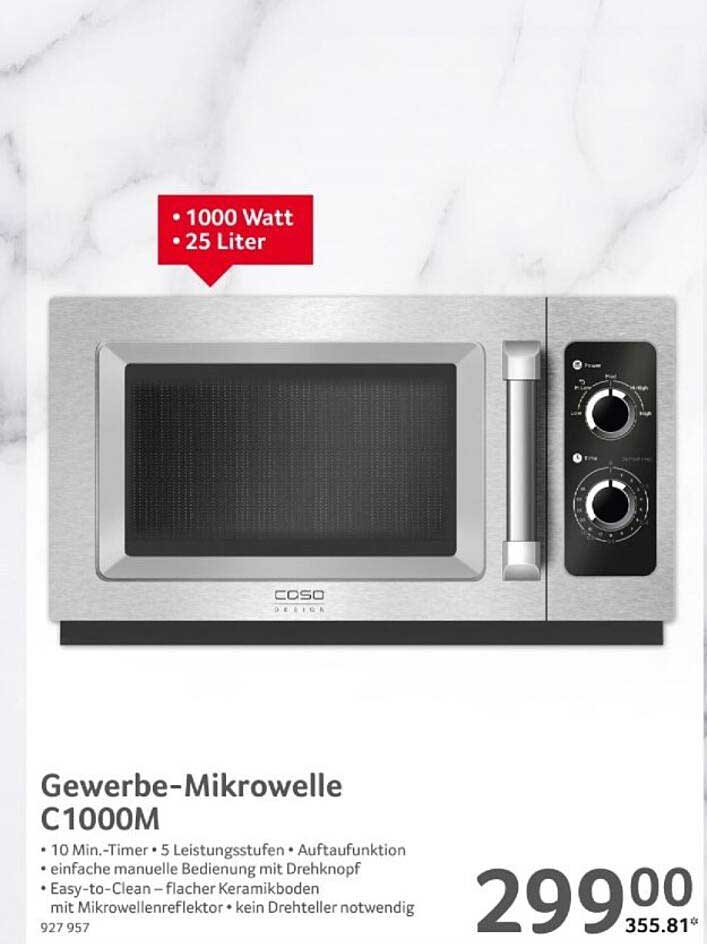 Gewerbe-Mikrowelle C1000M