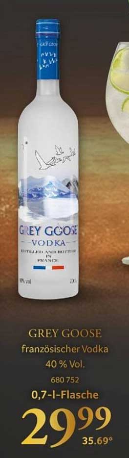GREY GOOSE französischer Vodka 40 % Vol.