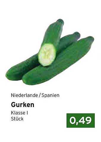 Gurken - Klasse I Stück
