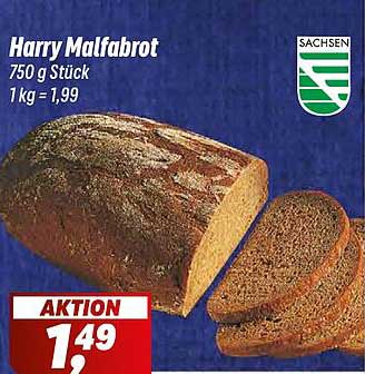 Harry Malfabrio 750 g für nur 1,49 €