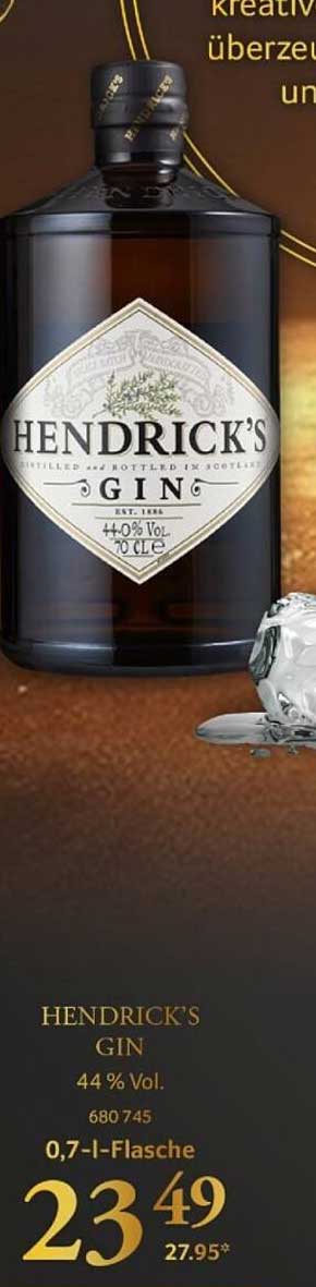 HENDRICK'S GIN 0,7 l - 44% Vol.