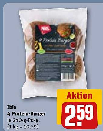 Ibis 4 Protein-Burger
