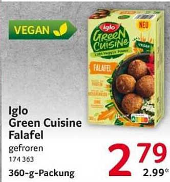 Iglo Green Cuisine Falafel 360-g-Packung
