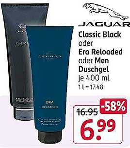 Jaguar Classic Black oder Era Reloaded Men Duschgel 400 ml