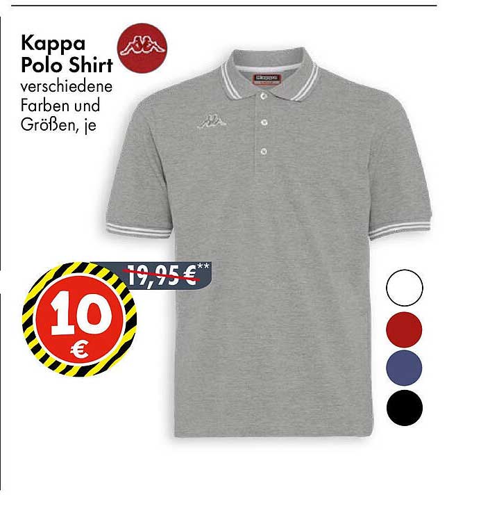 Kappa Polo Shirt - Verschiedene Farben und Größen, je 10 €