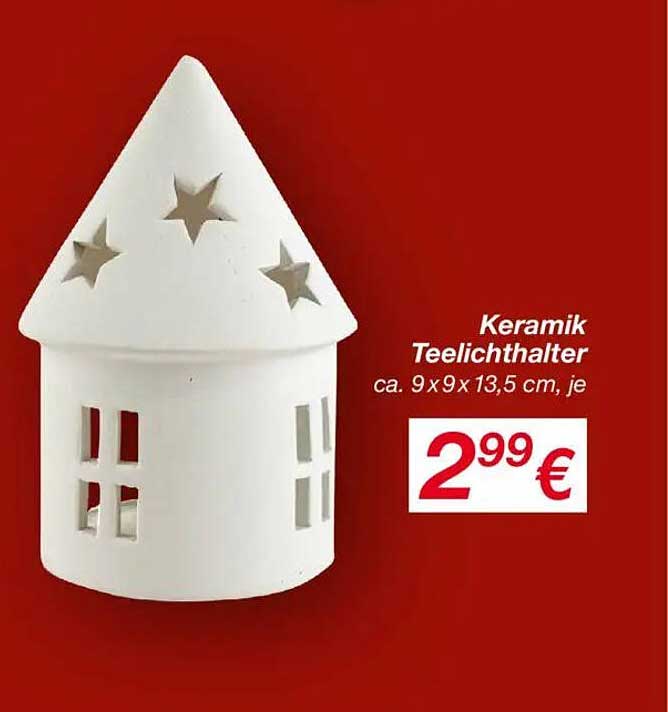 Keramik Teelichthalter
