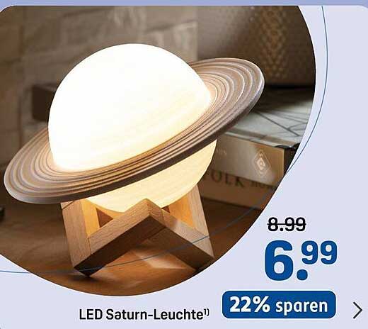 LED Saturn-Leuchte