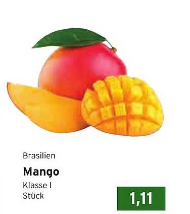 Mango Klasse I Stück aus Brasilien