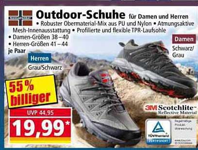 Outdoor-Schuhe für Damen und Herren