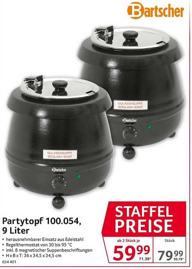 Partytopf 100.054, 9 Liter