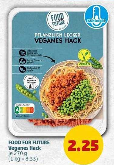 Pflanzlich Lecker: Veganes Hack von FOOD FOR FUTURE