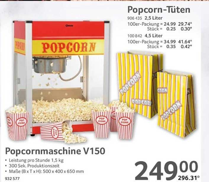 Popcornmaschine V150