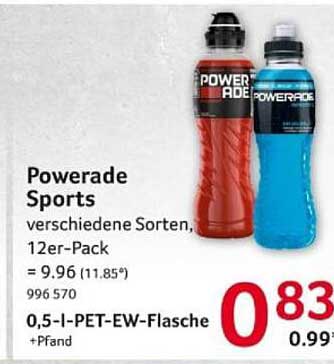 Powerade Sports verschiedene Sorten, 12er-Pack