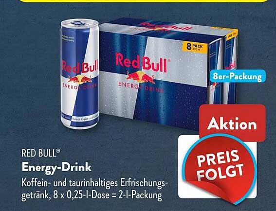RED BULL Energy-Drink 8er-Pack