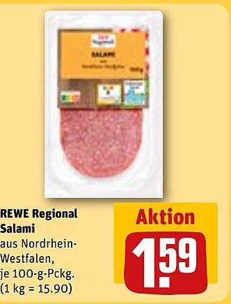 REWE Regional Salami aus Nordrhein-Westfalen