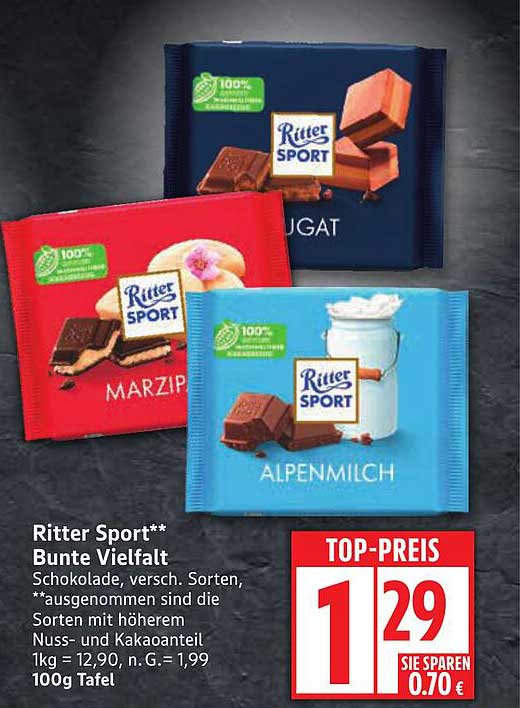 Ritter Sport Bunte Vielfalt