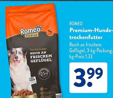 ROMEO Premium-Hundetrockenfutter