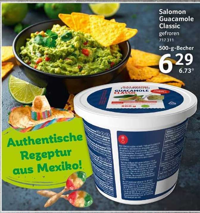 Salomon Guacamole Classic 500-g-Becher gefroren