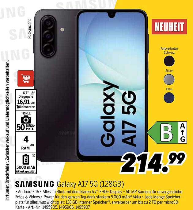 Samsung Galaxy A17 5G (128GB)