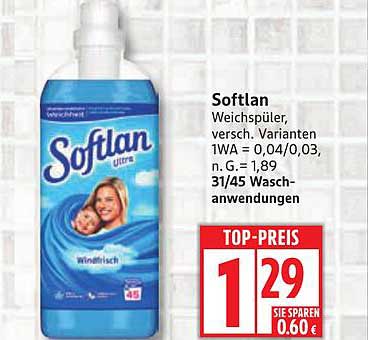 Softlan Weichspüler - Windfrisch 45 Anwendungen
