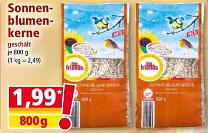 Sonnenblumenkerne 800 g - jetzt zum besten Preis!